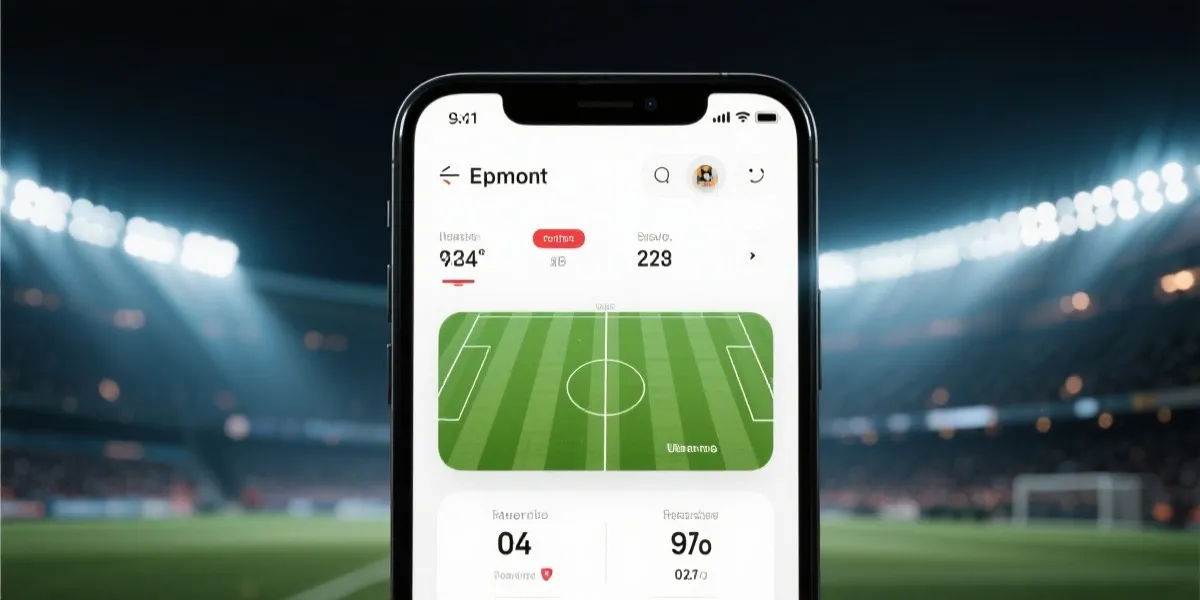 移动端体育资讯与开奖工具应用界面